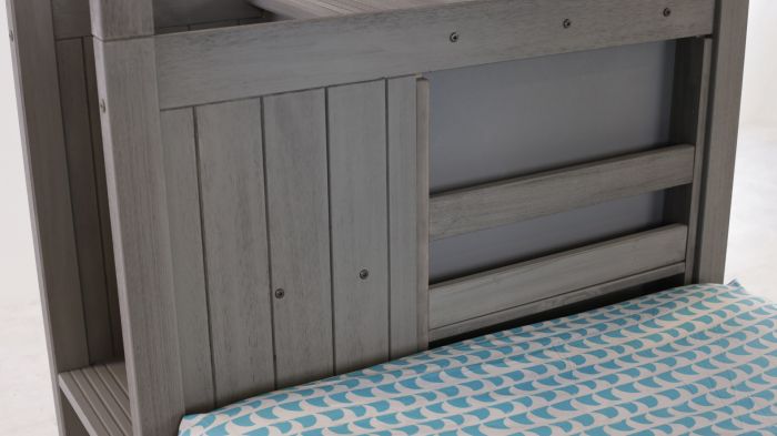 Layla Bunk Bed with Stairs and Storage Drawers