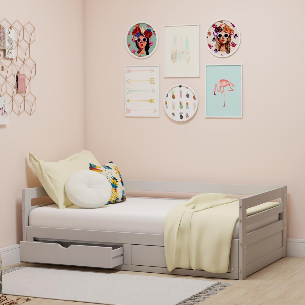Eliana Twin to King Extending Daybed - Gray