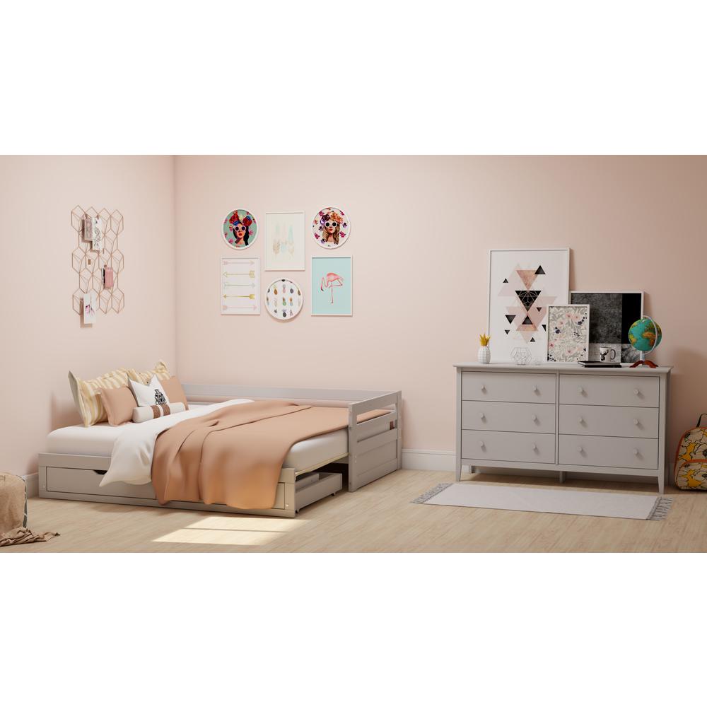 Eliana Twin to King Extending Daybed - Gray