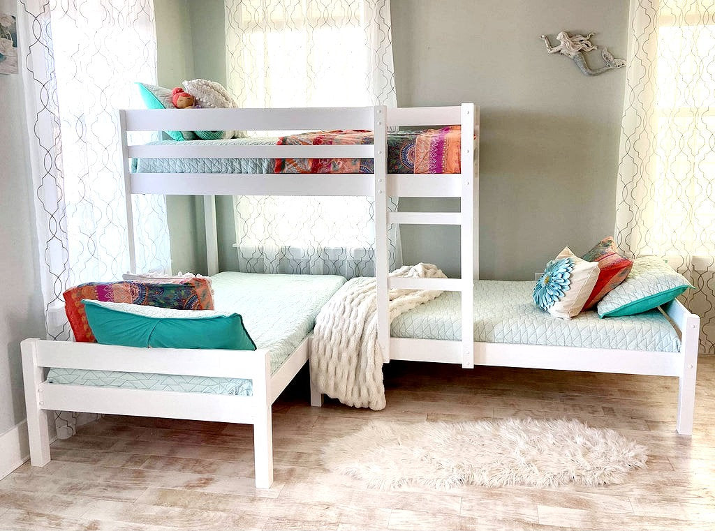 Nora Corner Triple Bunk Bed