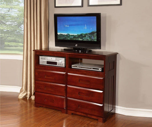 Alexandra Merlot Media Dresser