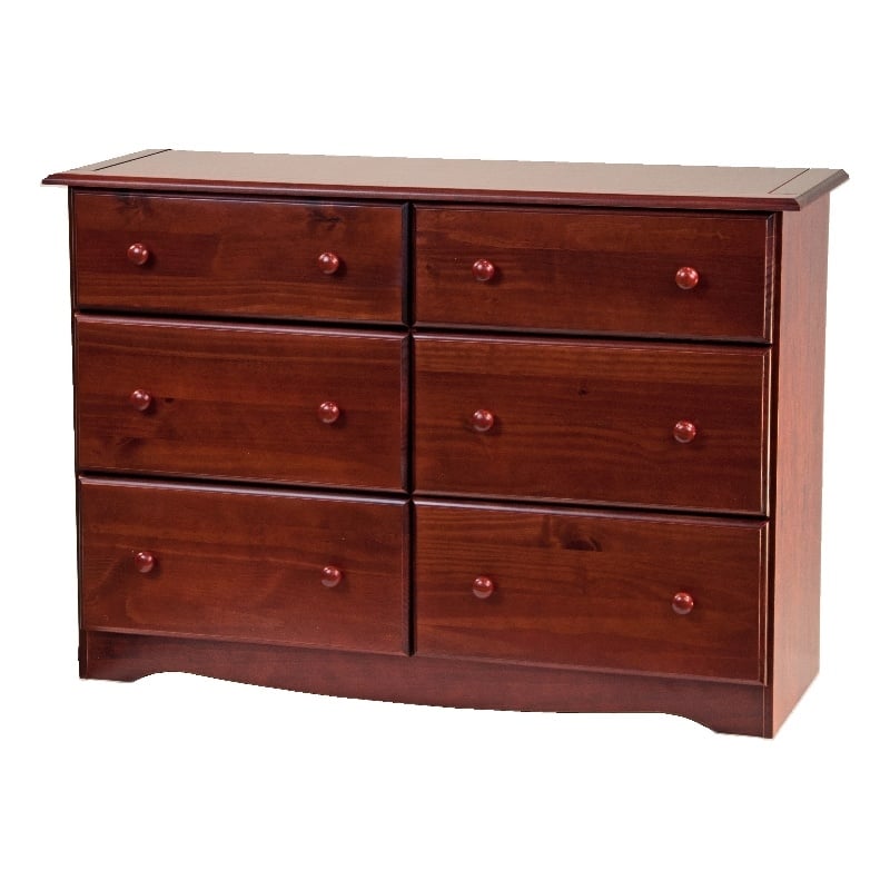 Amara Merlot Kids Dresser