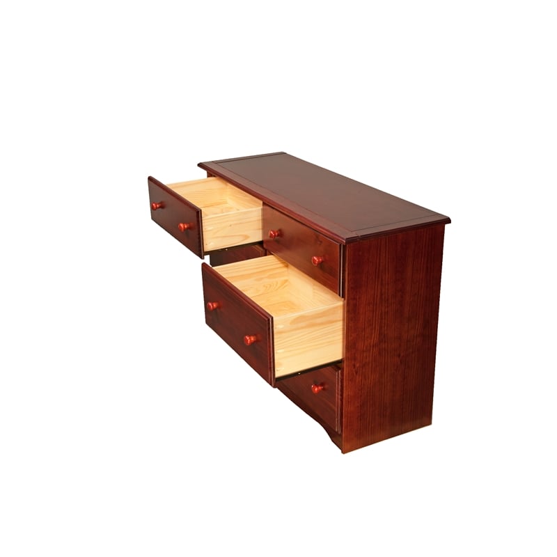 Amara Merlot Kids Dresser