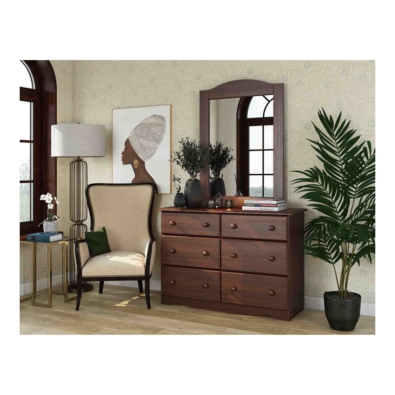 Amara Mocha Kids Dresser