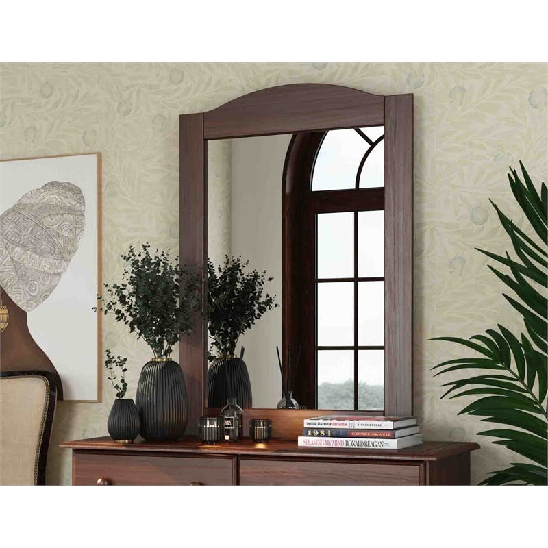 Amara Mirror for Mocha 6 Drawer Dresser