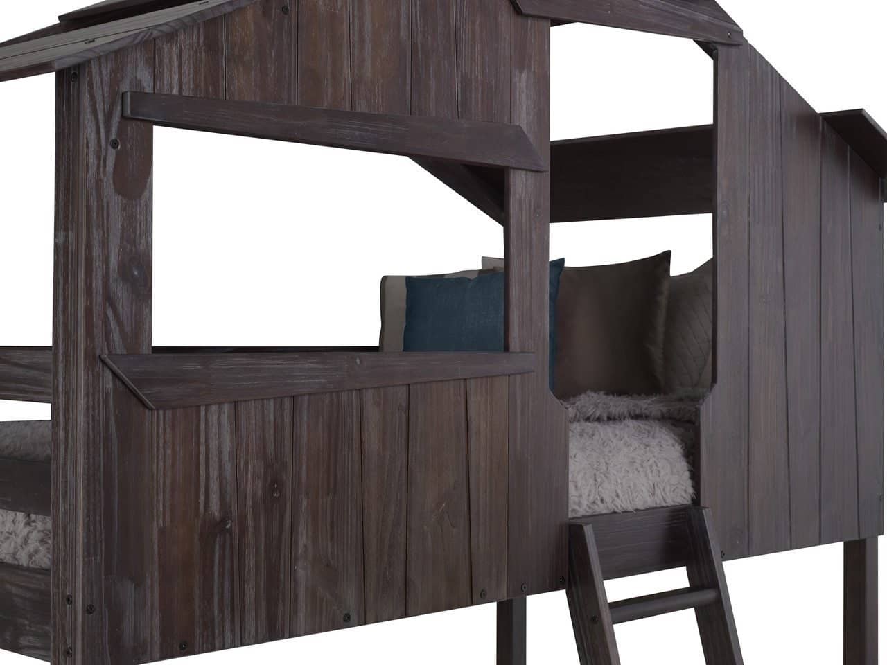 Bear Cabin Bunk Bed for Kids