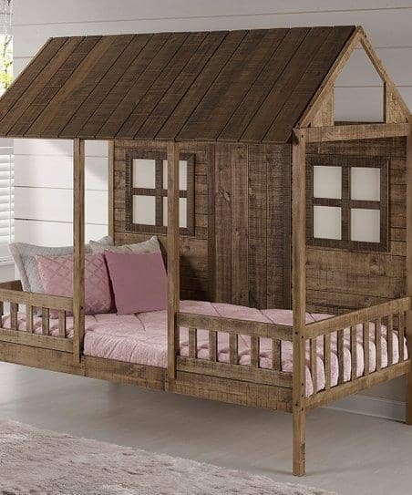 Brianna Cottage Loft Bed for Kids