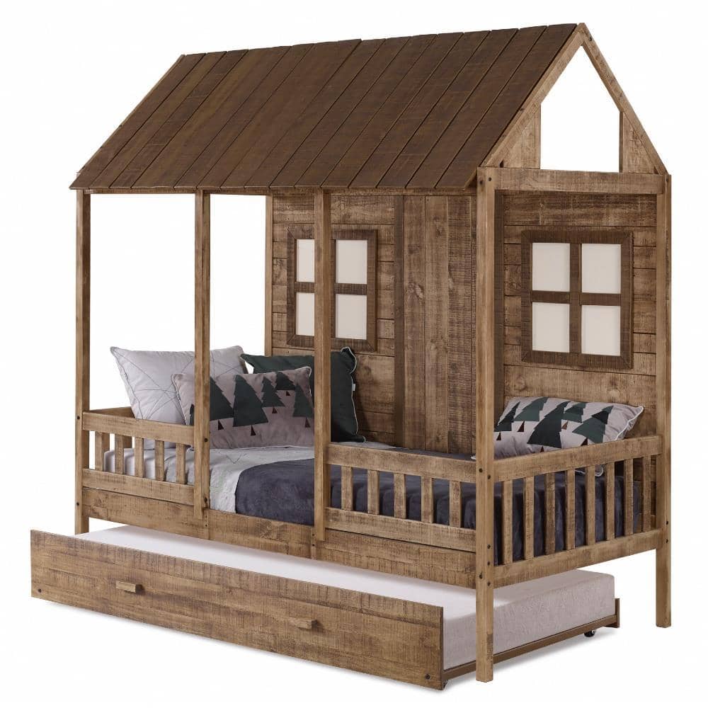 Brianna Cottage Loft Bed for Kids