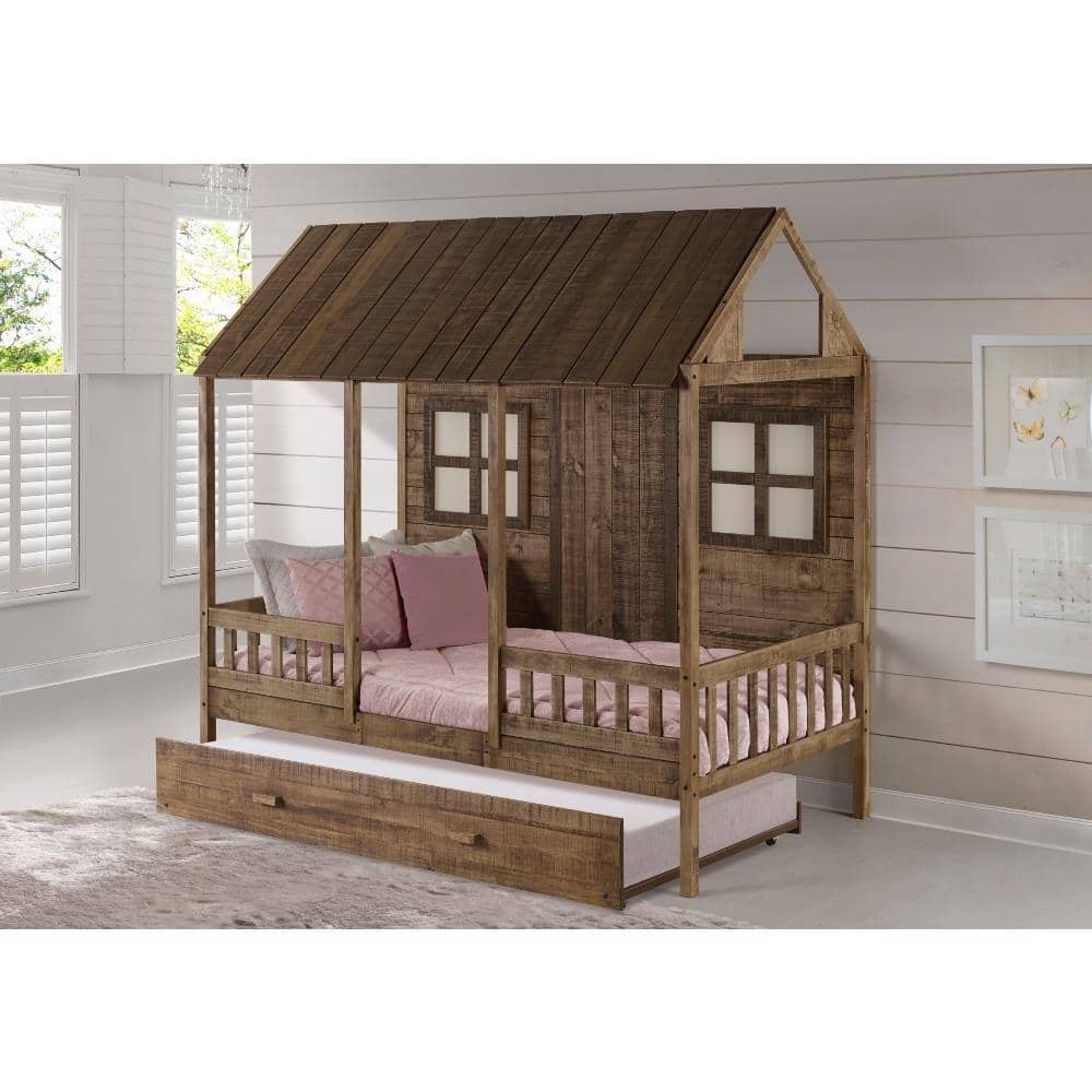Brianna Cottage Loft Bed for Kids