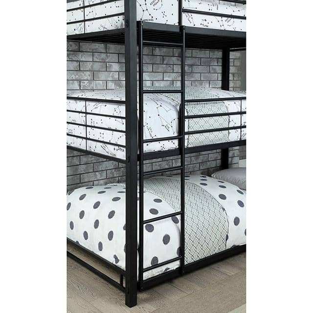 Curtis Contemporary Triple Bunk Bed