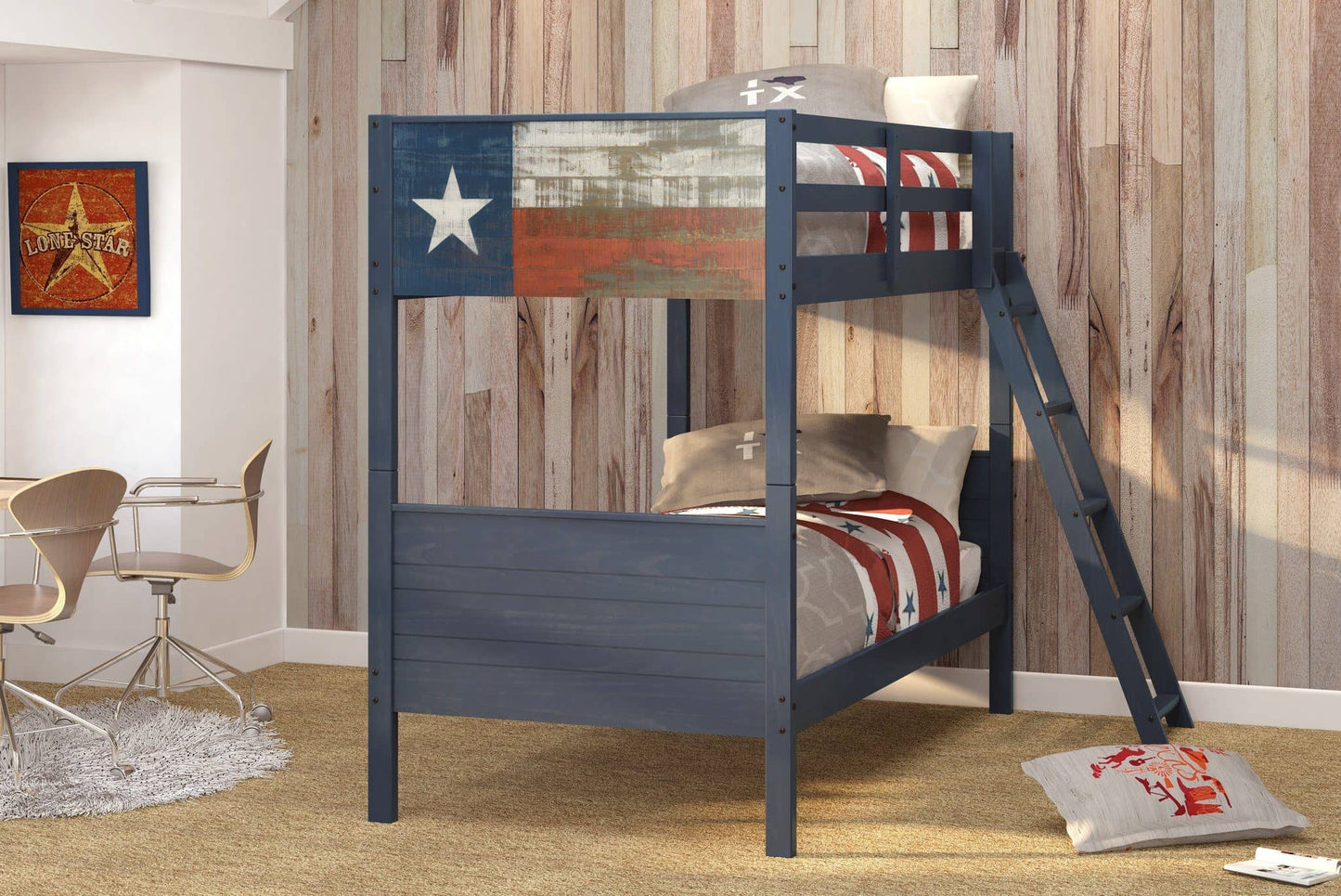 Ezra Texas Wooden Bunk Bed