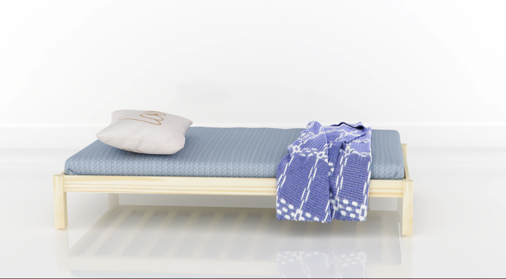 Cameron Low Twin Bed Frame