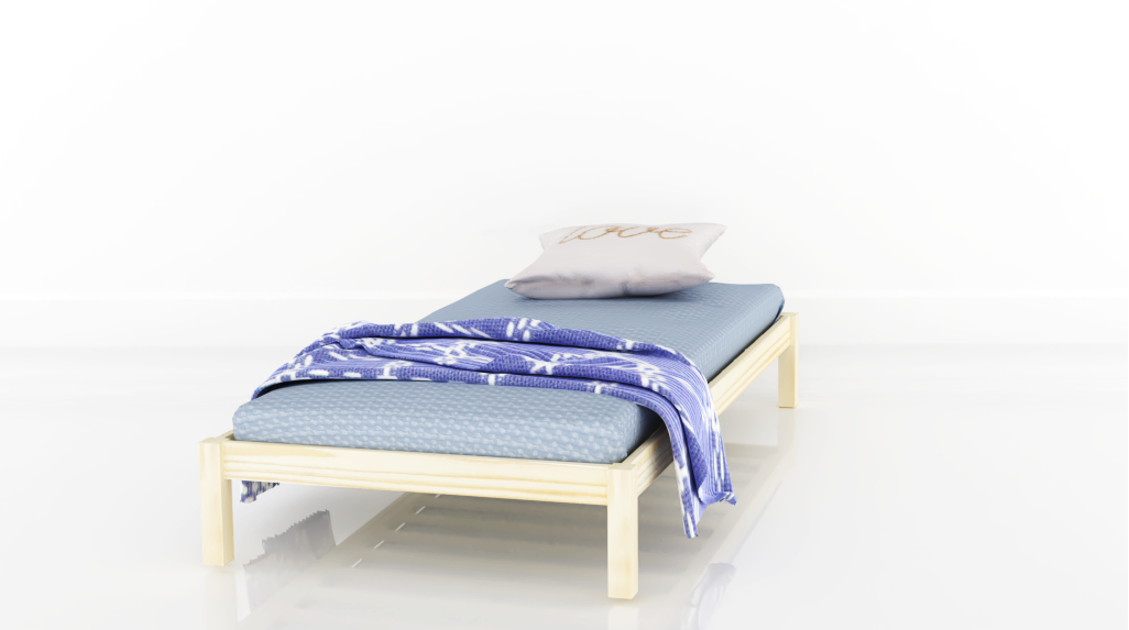 Cameron Low Twin Bed Frame