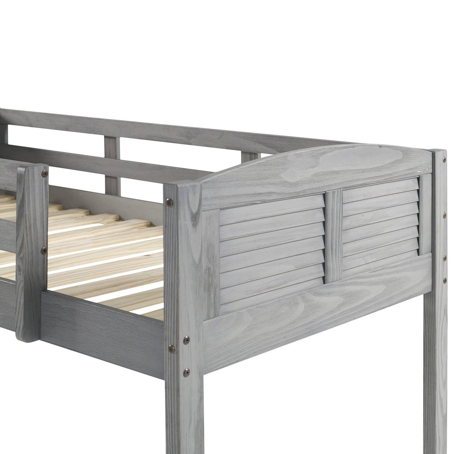 Hailey Grey Loft Bed for Kids