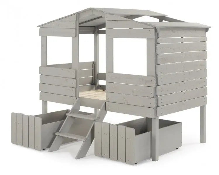 Liam Club House Loft Beds with Storage Drawers