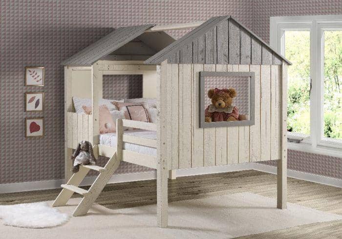 Luna Low House Loft Bed