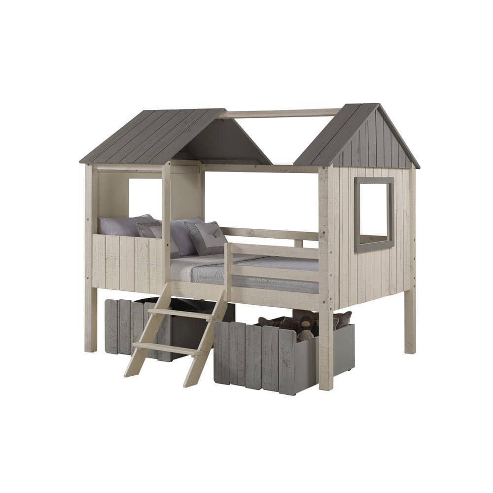 Luna Low House Loft Bed