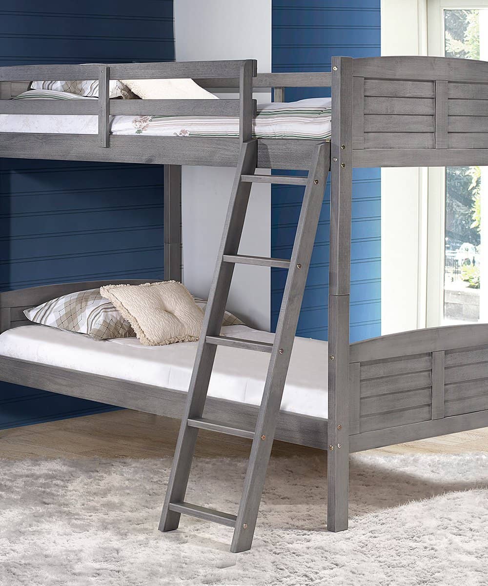 Madison Gray Twin over Twin Bunk Bed