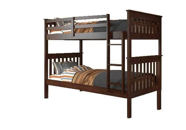 Mason Cappuccino Twin Bunkbed