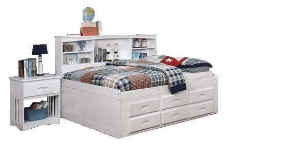 Maya Full Size Bed with Storage