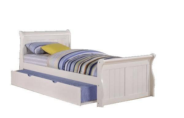 Scarlett Twin Sleigh Bed with Trundle