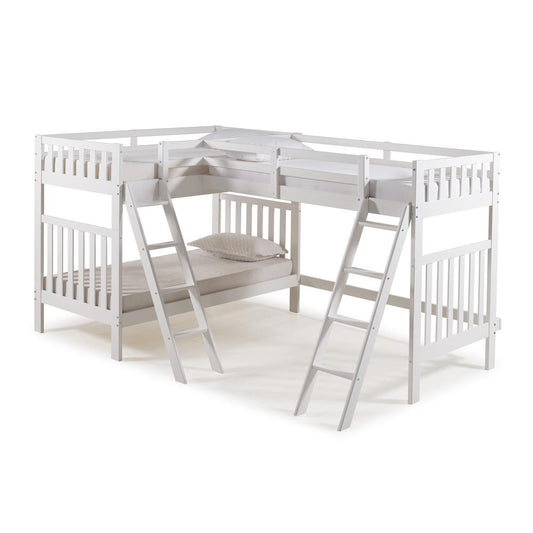 Austin 3 Bunk Bed in White