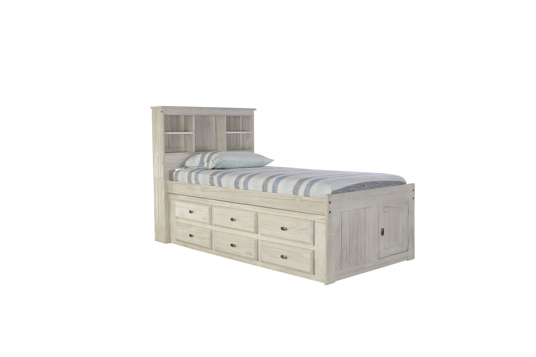 Addison Twin Captains Bed with Storage