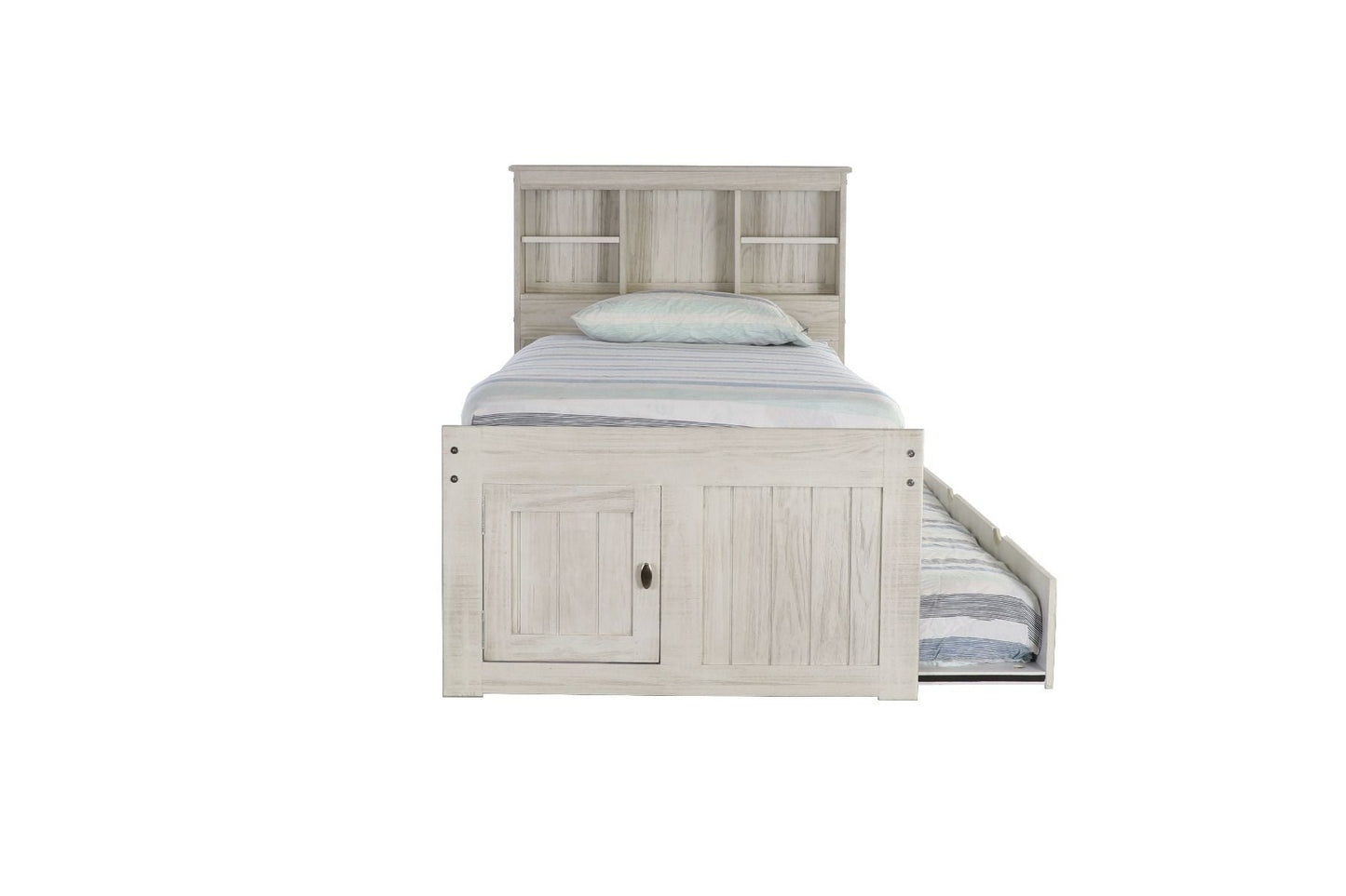 Addison Twin Captains Bed with Storage and Trundle