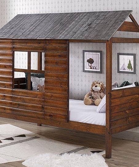 Cole Log Cabin Loft Bed