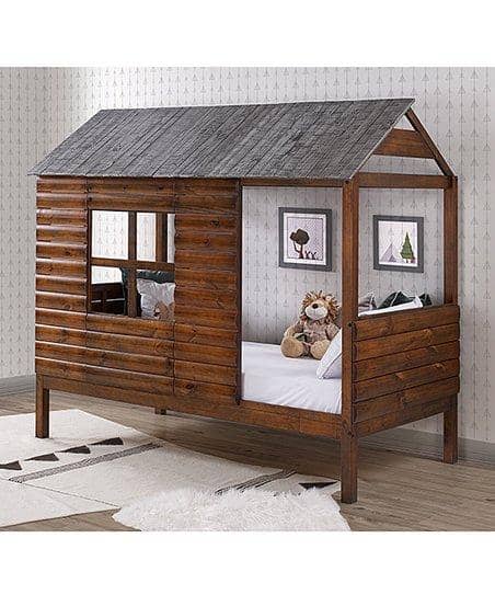 Cole Log Cabin Loft Bed