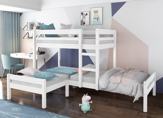 Nora Corner Triple Bunk Bed