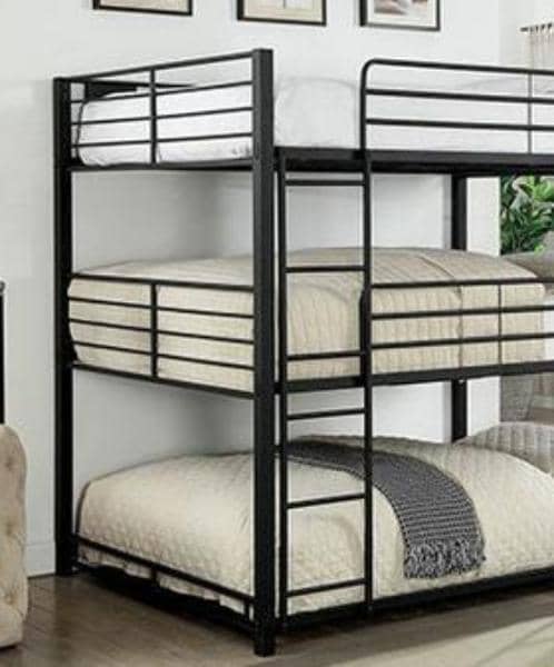 Curtis Contemporary Triple Bunk Bed