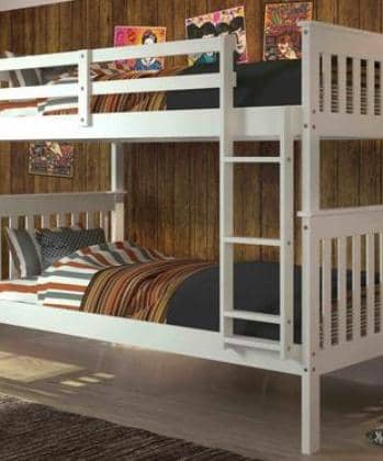 Eleanor White Bunk Bed