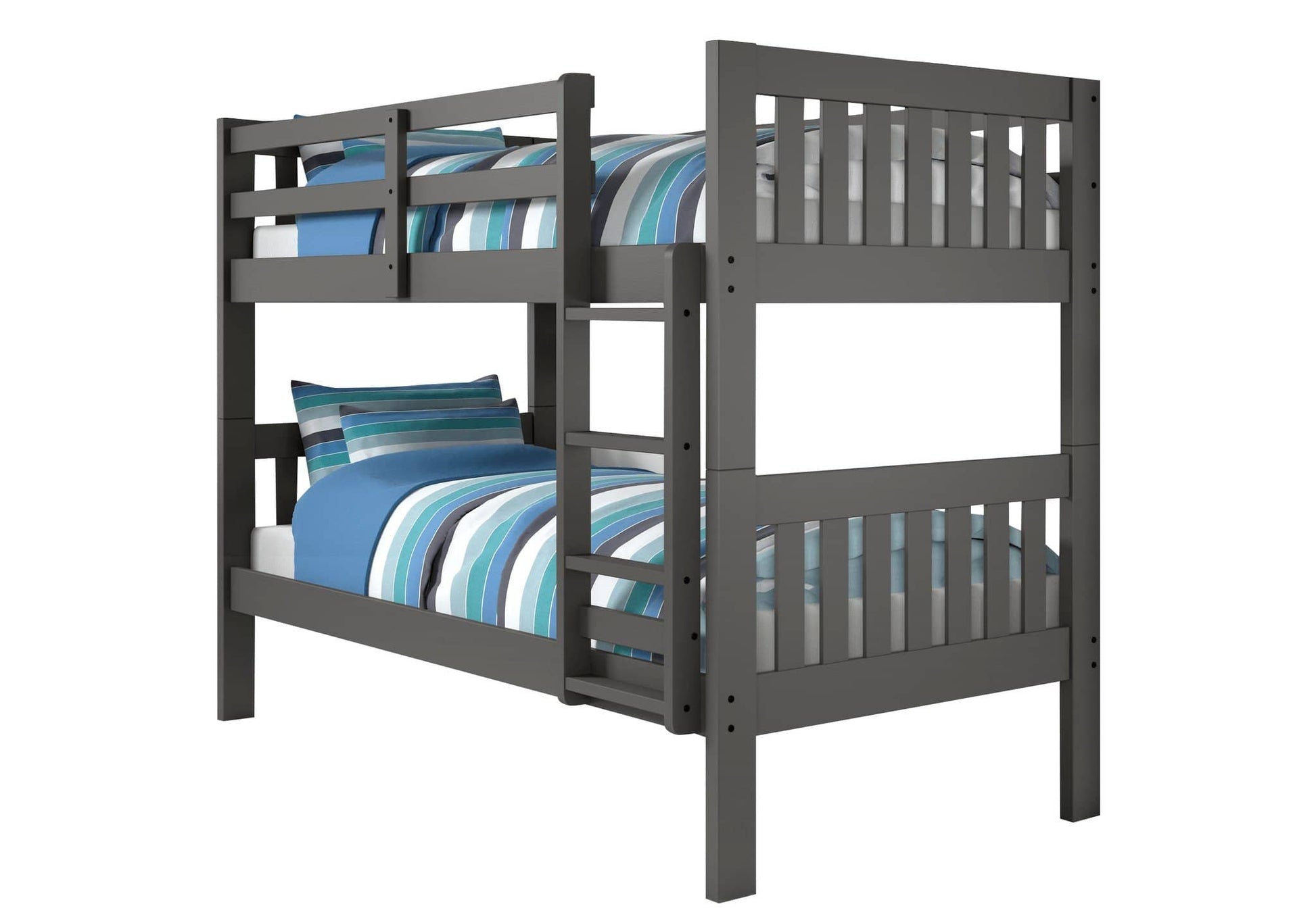 Gavin Gray Bunk Bed with Storage