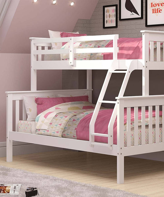 Hazel White Bunk Bed