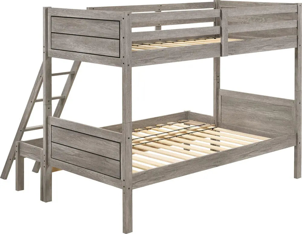 Huck Rustic Bunk Bed