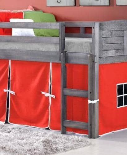 Jordan Gray Loft with Red Tent