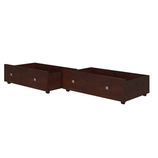 Joseph Under-Bed Storage Drawers in Dark Cappuccino