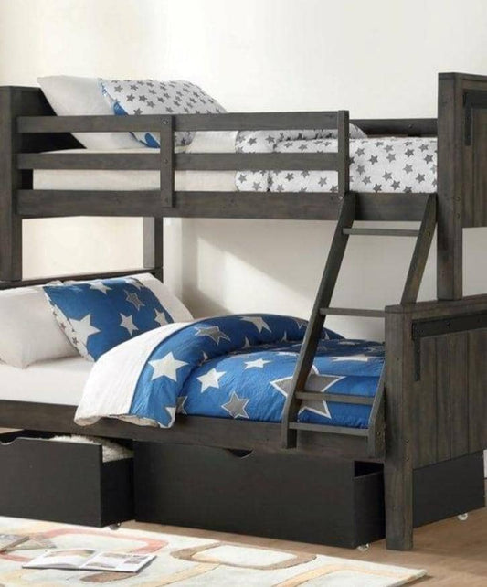 Mac Modern Bunk Bed with Storage