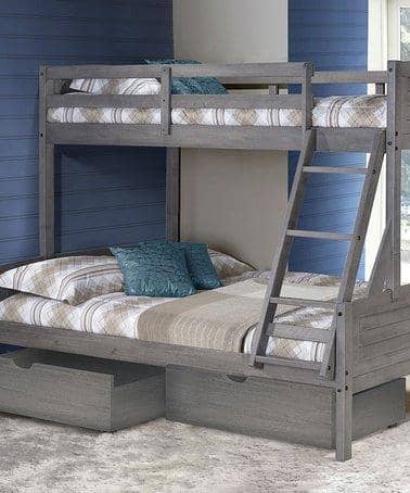 Madison Twin over Full Bunk Bed with Drawers