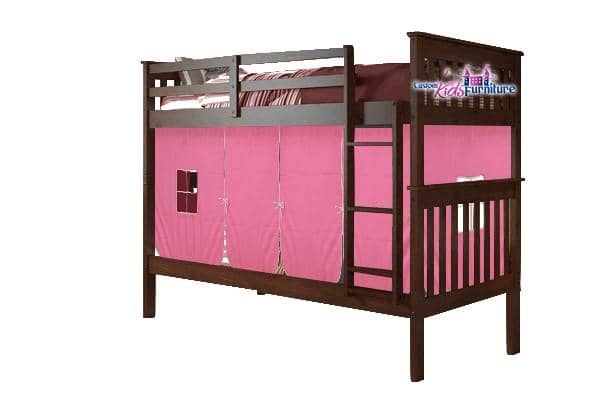 Stella Bunk Bed for Girls with Tent