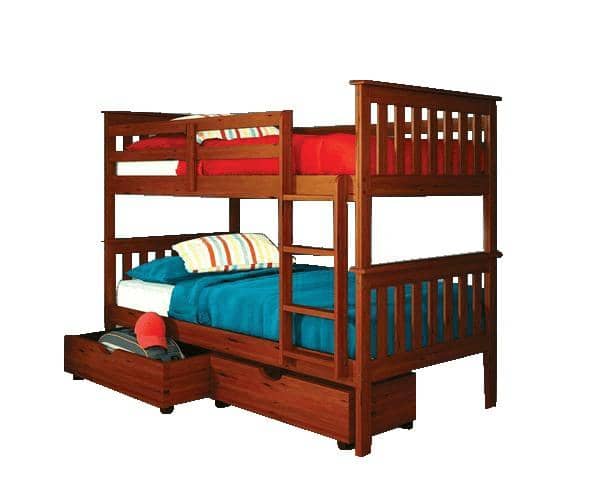 William Bunk Beds for Kids with Storage