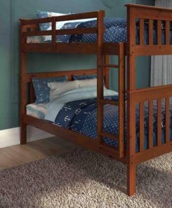 Zachary Full over Full Espresso Bunk Beds